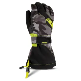 509  Backcountry Snowmobile Gloves Waterproof Liner 3M Thinsulate Race Black Camo