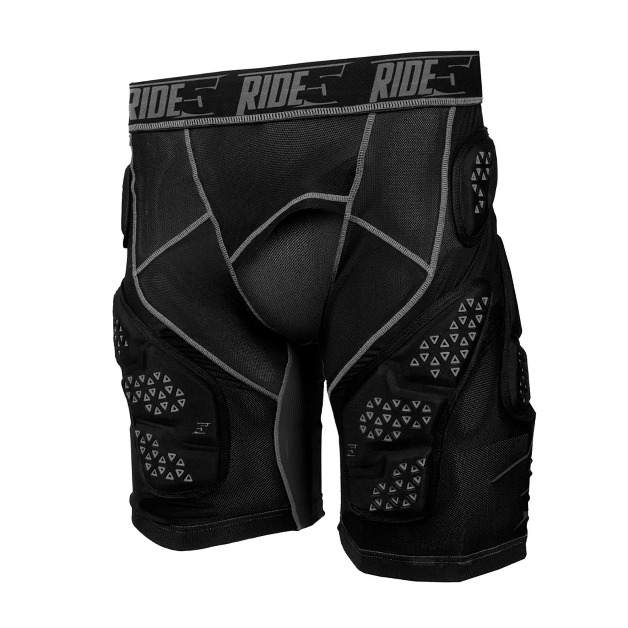 509  Black R-Mor Protection Riding Short Stretchy Low-Profile Breathable Body