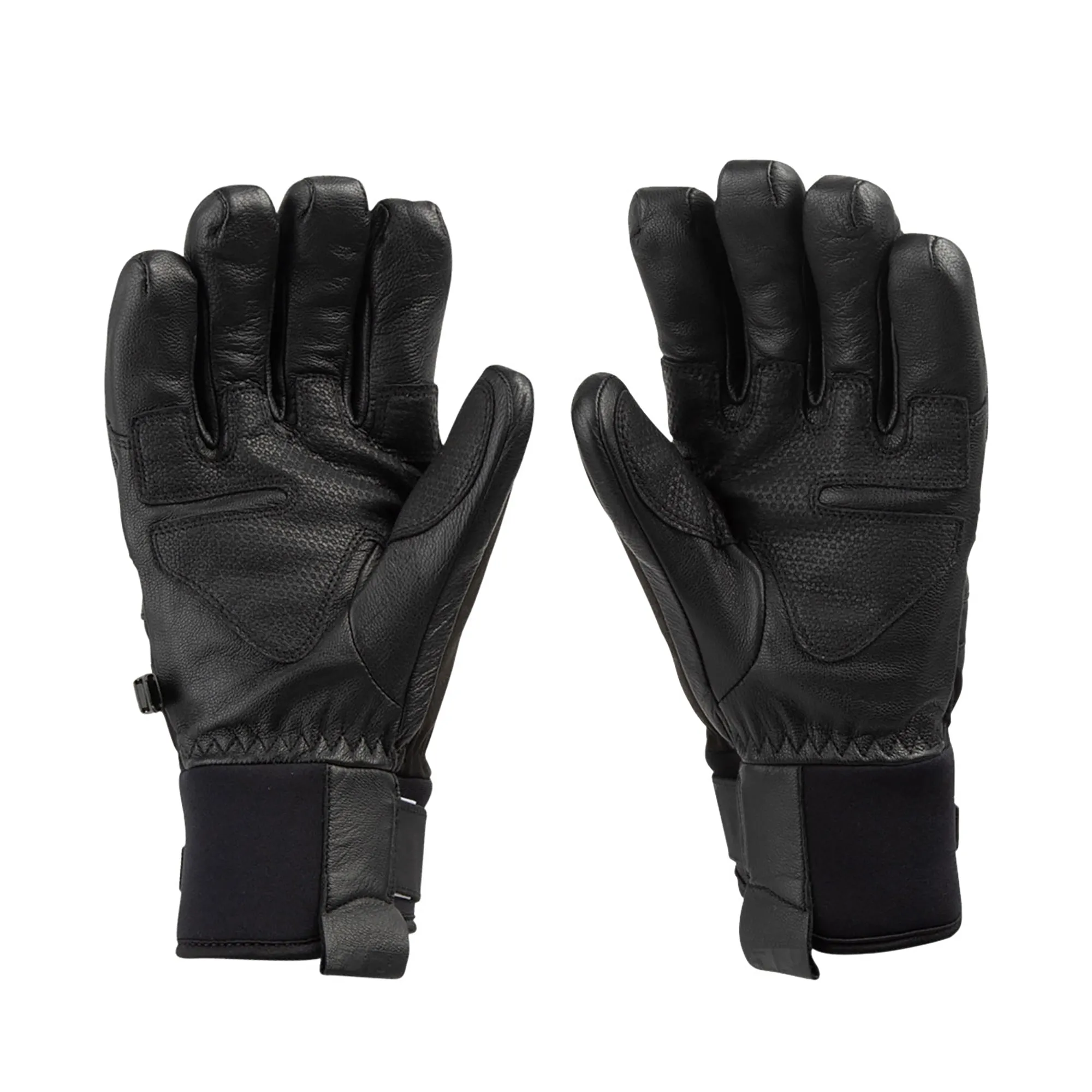 509  Free Range Snowmobile Gloves Insulated Waterproof Breathable Black Gum