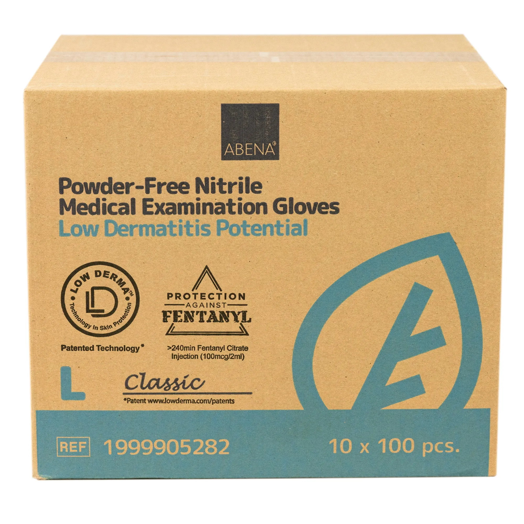 Abena Nitrile Gloves, Chemo Approved