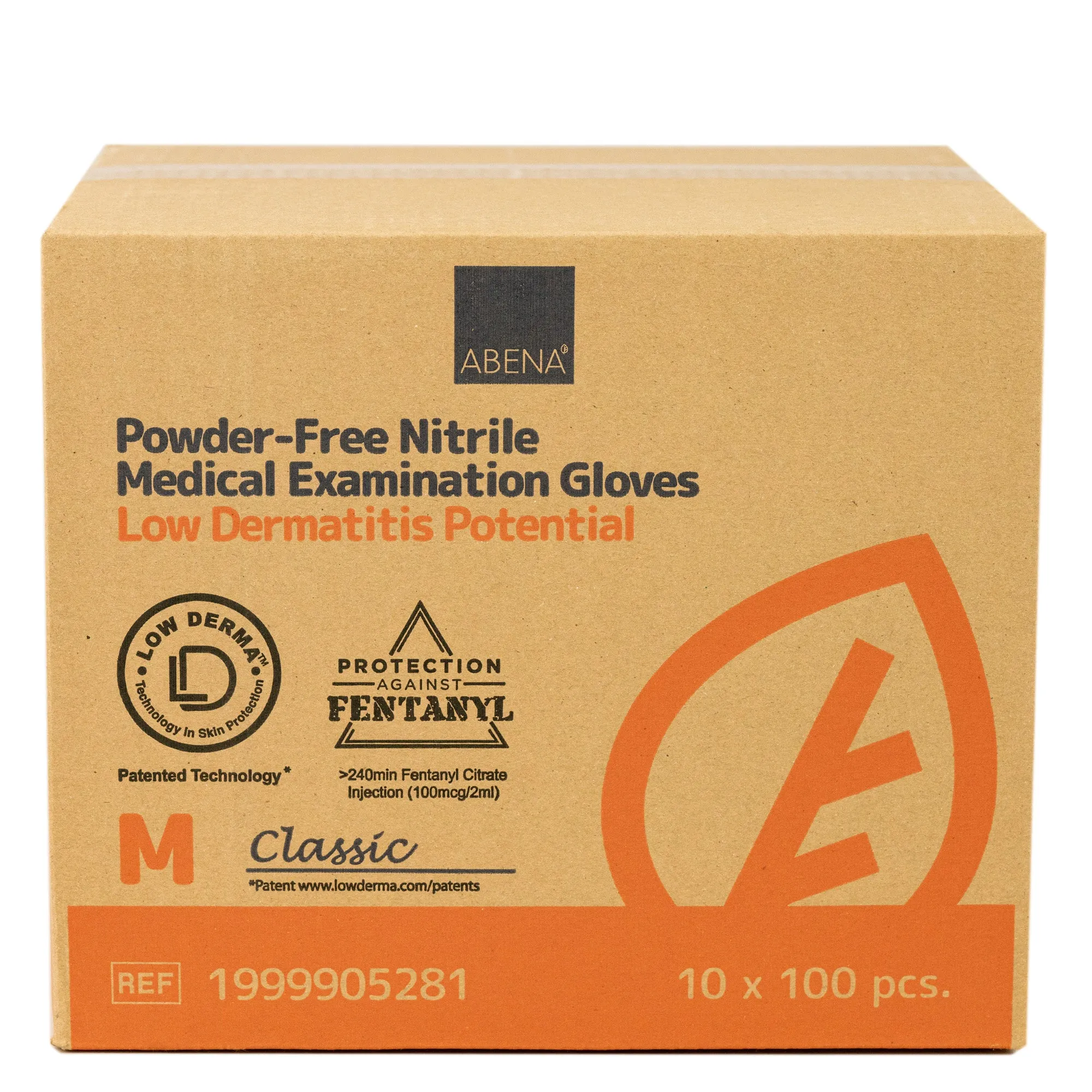 Abena Nitrile Gloves, Chemo Approved