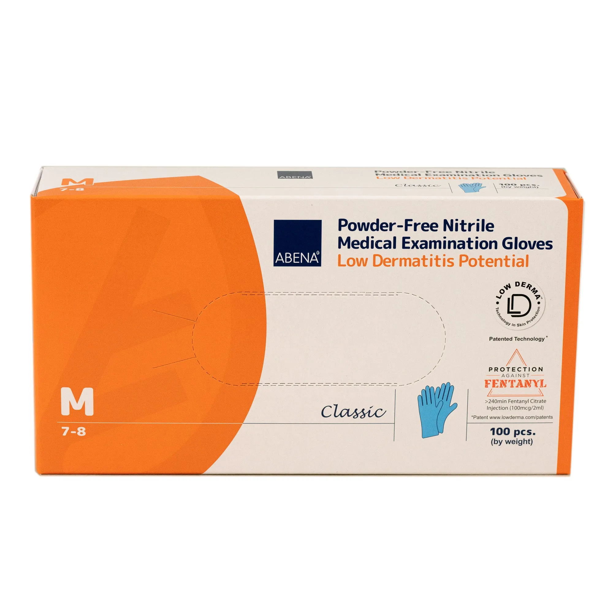 Abena Nitrile Gloves, Chemo Approved