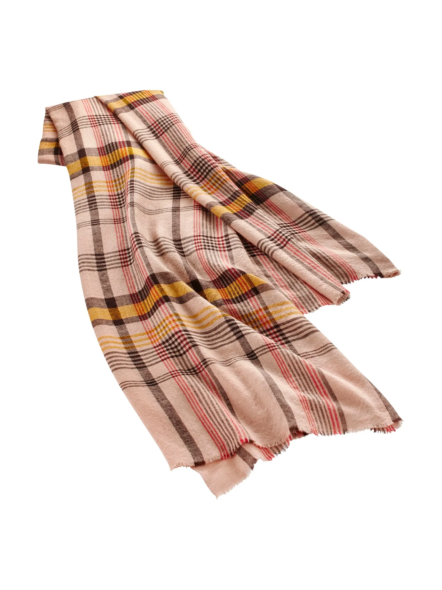 Andromaca Cashmere Plaid Scarf