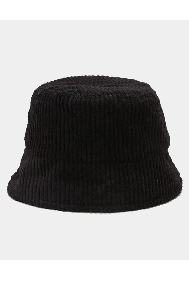 BASIC CORDUROY FISHERMAN BUCKET HAT