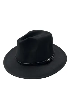 Black Fedora Hat