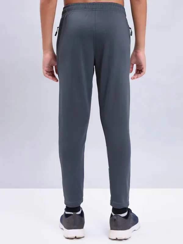 Boys Colorblock Slim Fit Trackpants with TECHNO GUARD