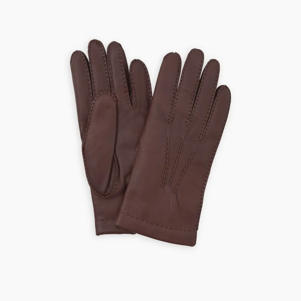 Brown Hairsheep Leather Gloves