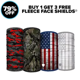 BUY 1 FLEECE FACE SHIELD ® PICK 3 FREE