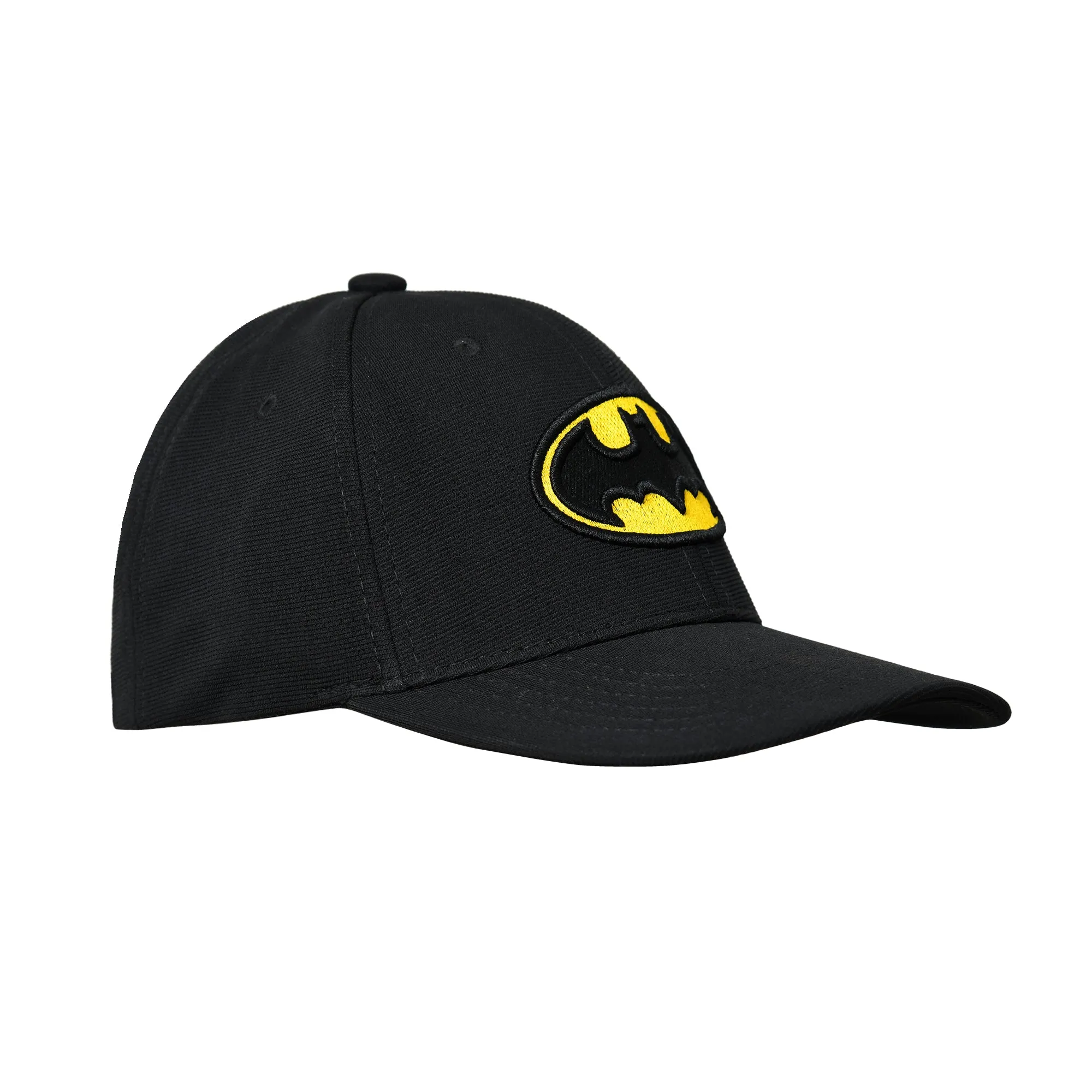 BZ Headwear Batman Logo Hip Hop Cap For Men In Black-(Pack of 1/1U)