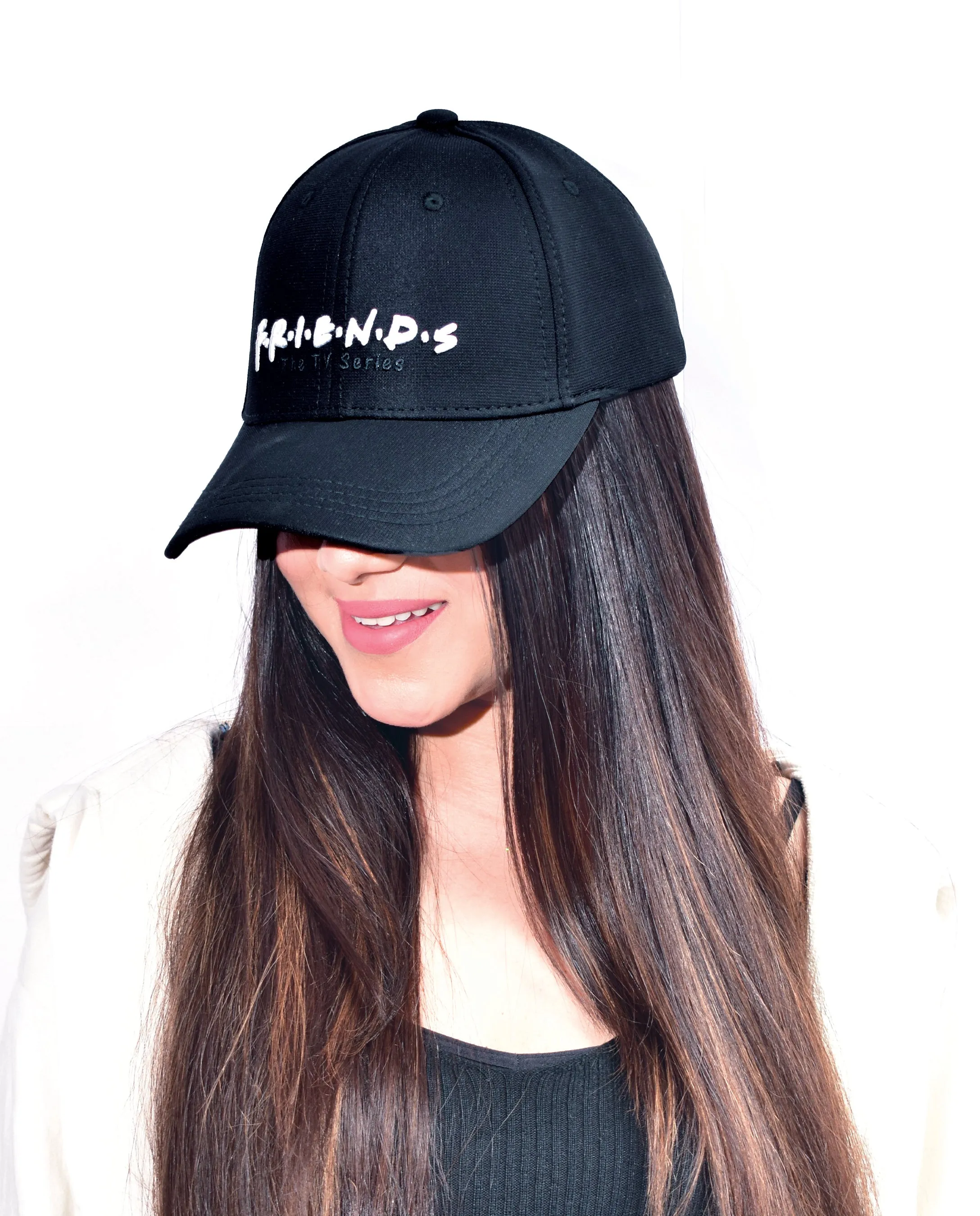 BZ Headwear Friends BaseBall Cap For women In Black-(Pack of 1/1U)