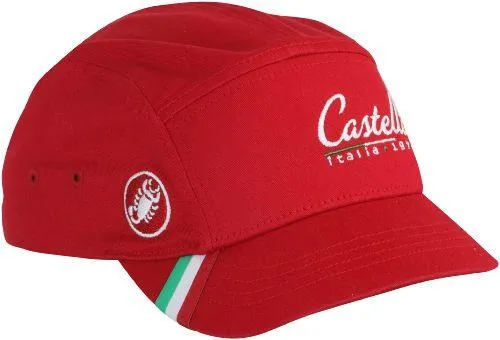 Castelli Unfair Advantage Cap Red - OSFA