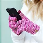 CC Knitted Touch Screen Gloves Fleece Lined