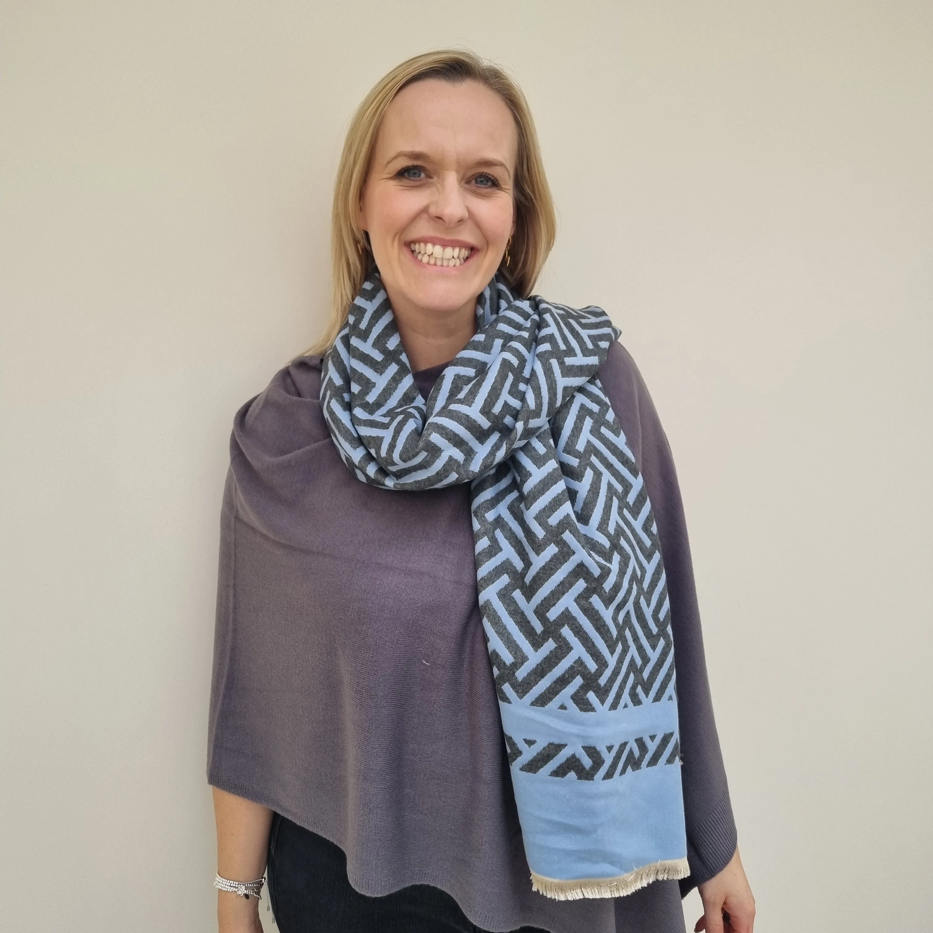 Chevron Thick Scarf