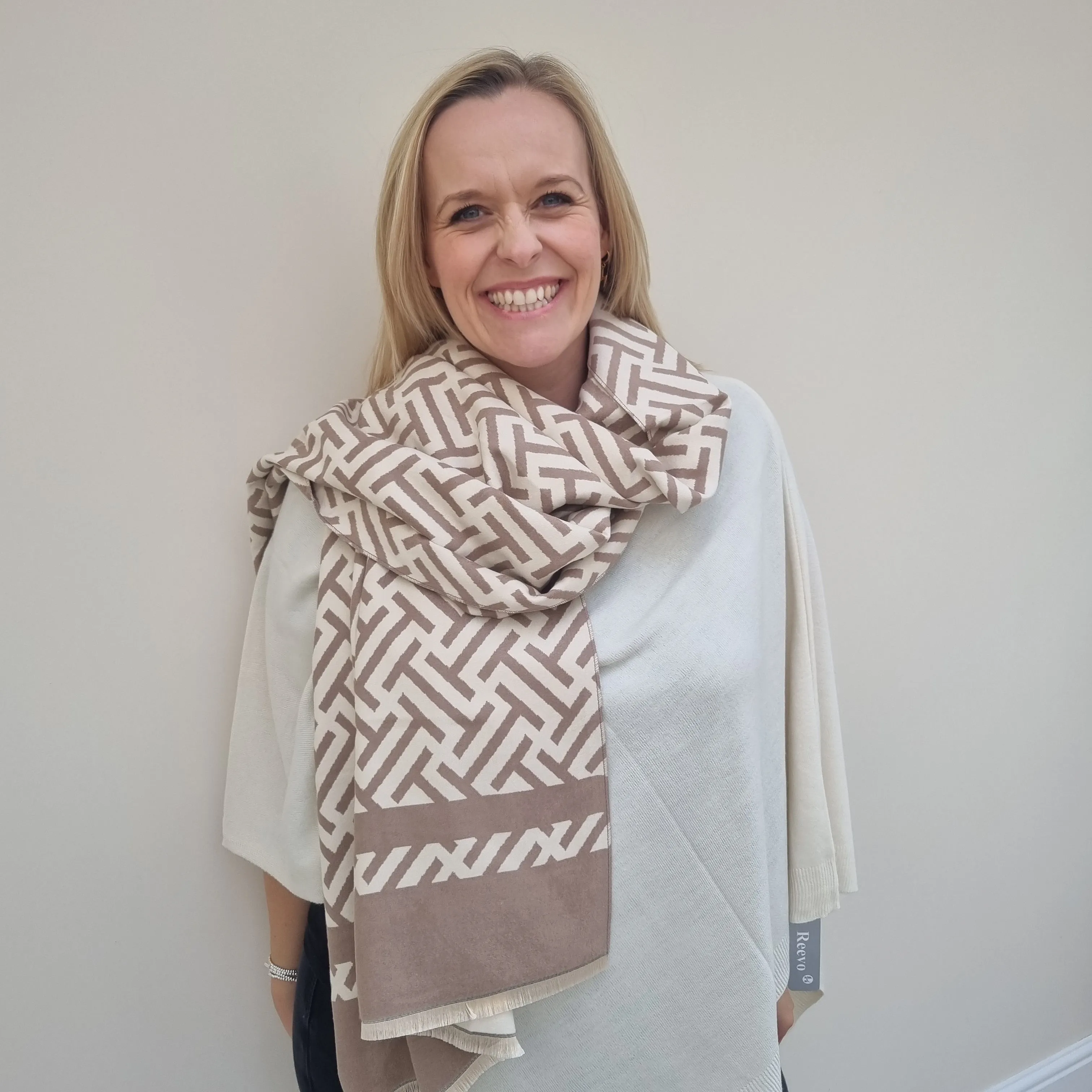 Chevron Thick Scarf