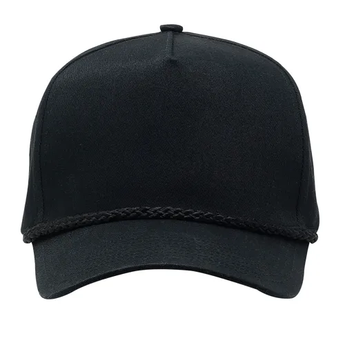 Cobra C256 5 Panel Twill, Snap Back Golf, Rope Cap