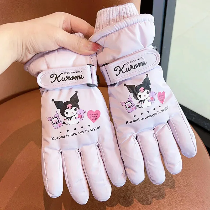 Cozy & Kawaii Character Waterproof Gloves