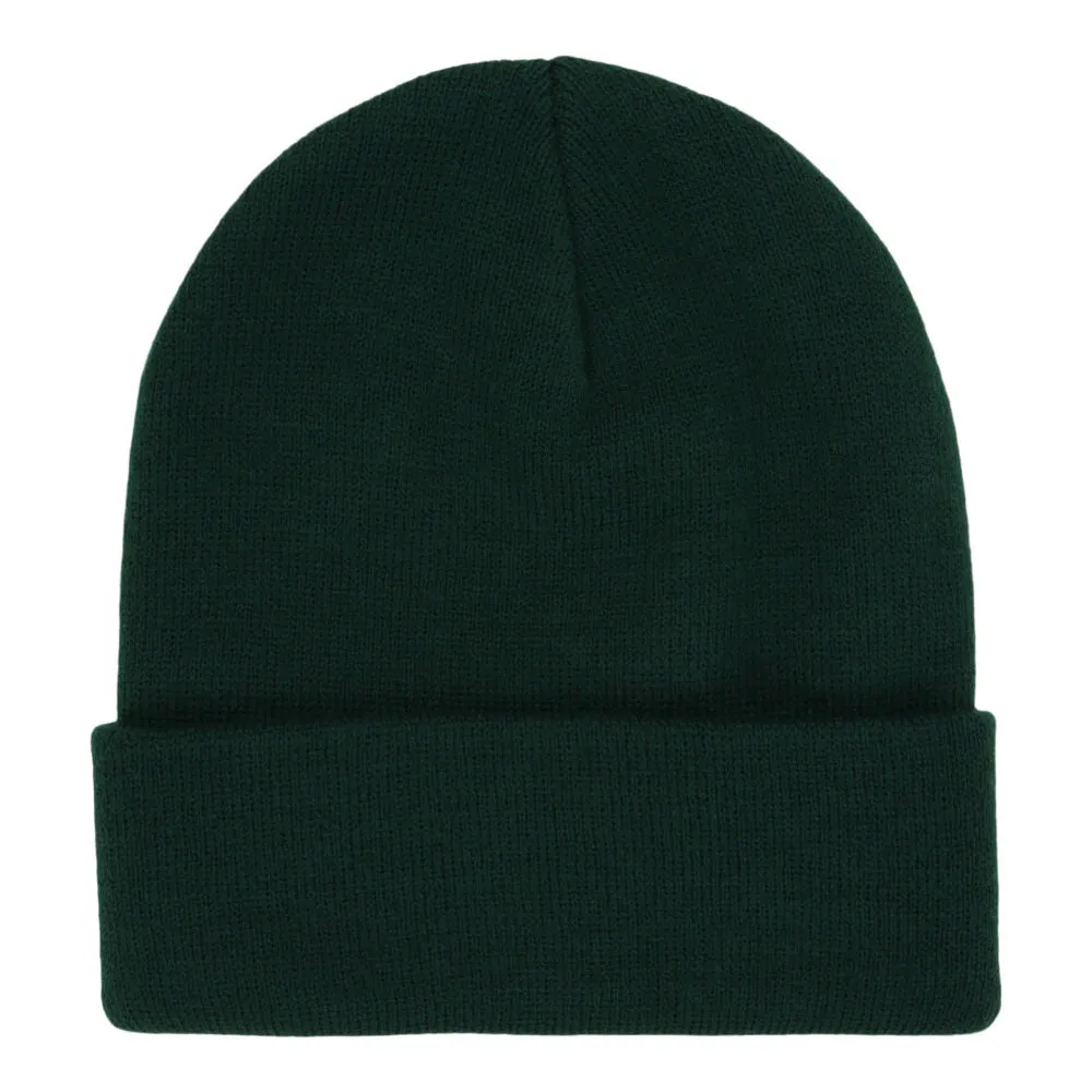 Crowns By Lids Turnover Cuff Knit - Dark Green