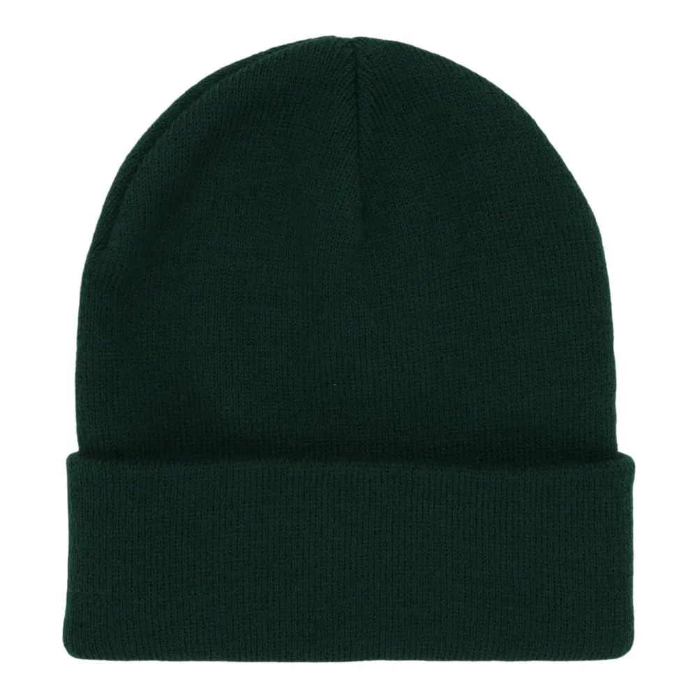 Crowns By Lids Turnover Cuff Knit - Dark Green