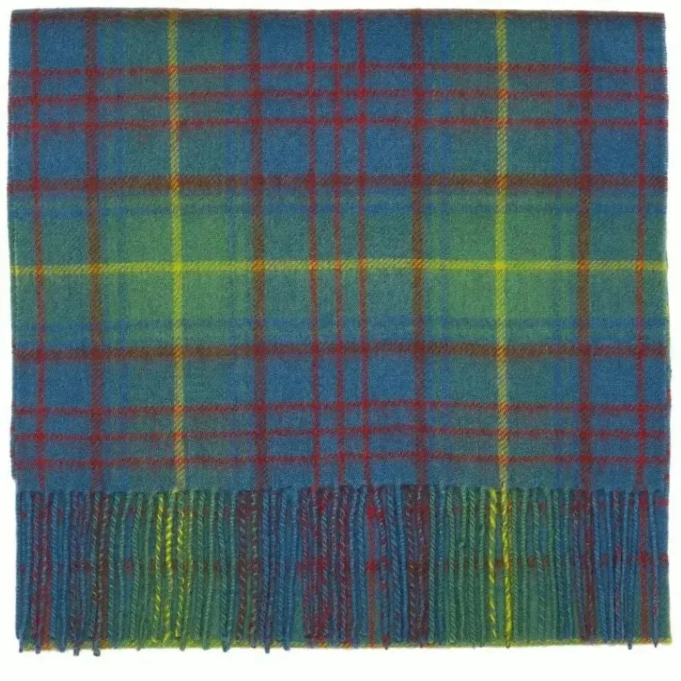 Donegal County Tartan Lambswool Scarf