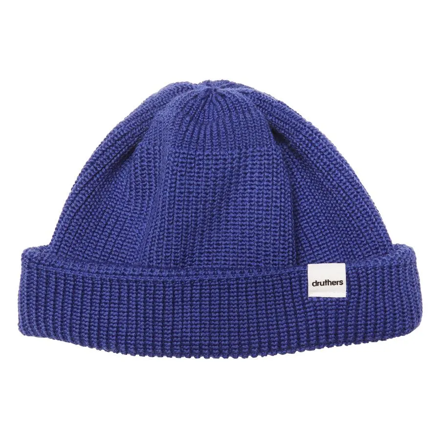 Druthers NYC Merino Wool Dockworker Hat - Marine