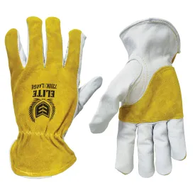 ELITE Natural White Cow Grain Leather Palm Gloves - 7200K