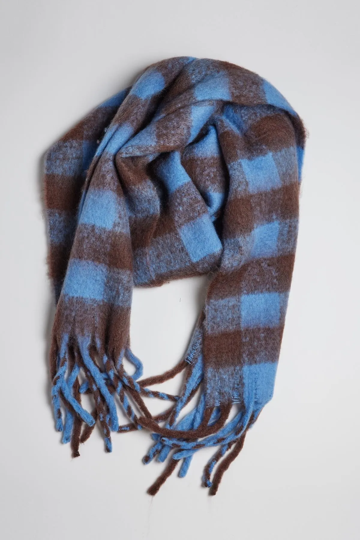 ELLE PLAID SCARF