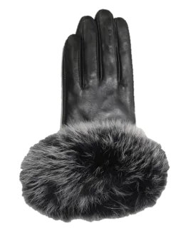 Fox Fur Trim Glove