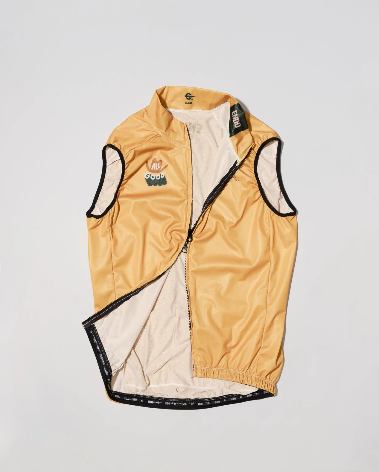 Golden All Good Wind Vest