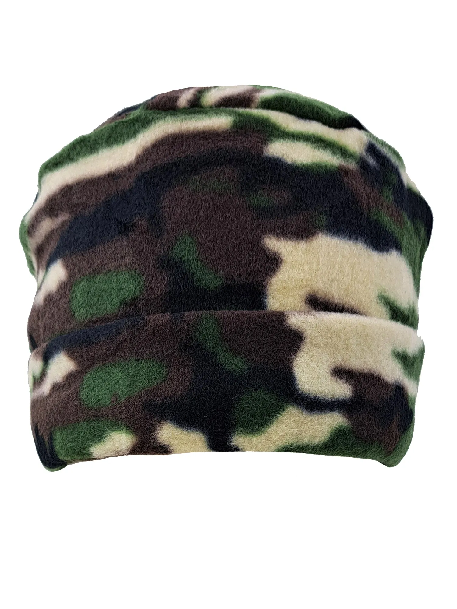 Green Camo Print Polar Fleece Scarf Glove & Hat Matching Set