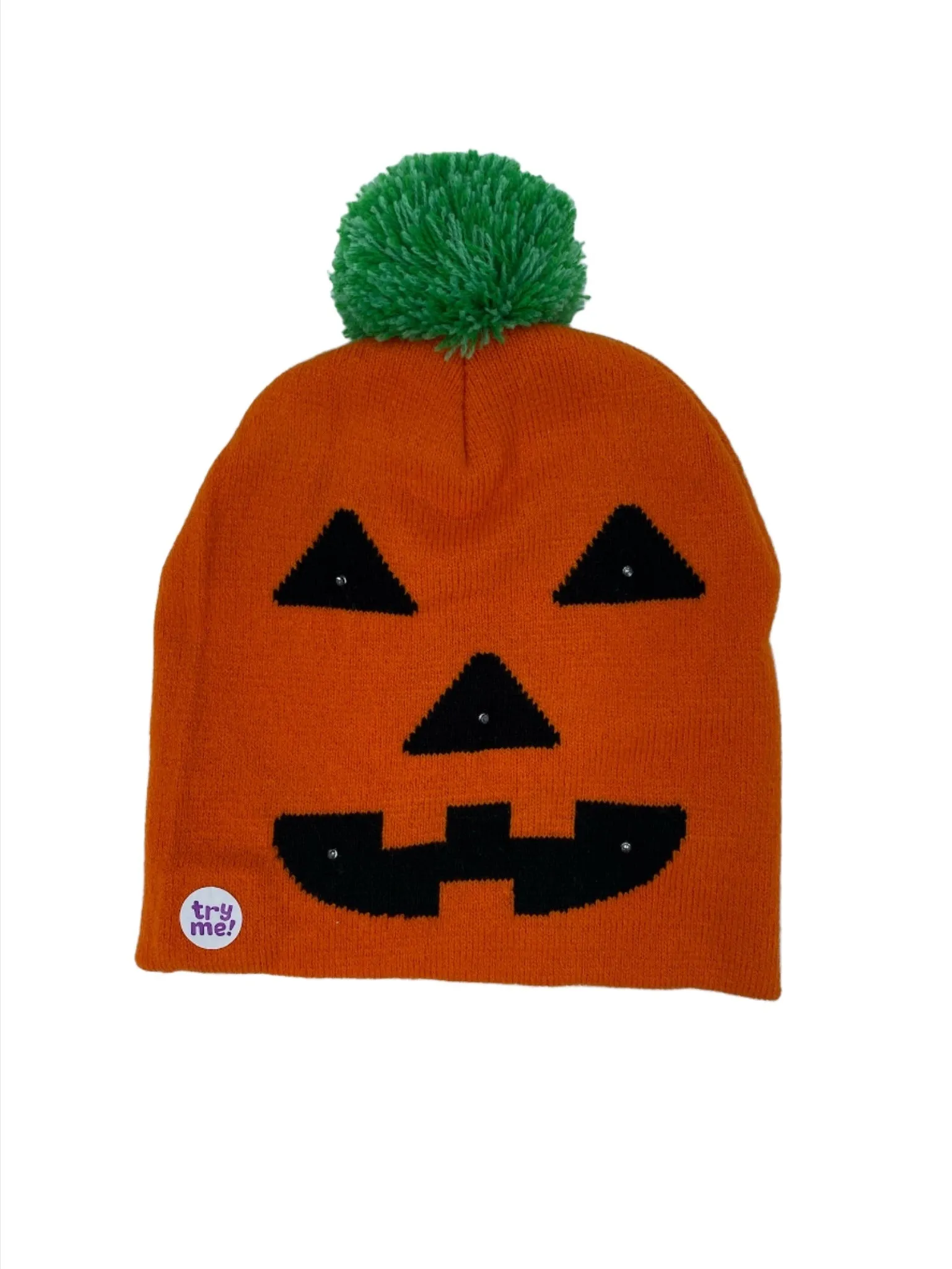 Halloween Light Up Knit Hats