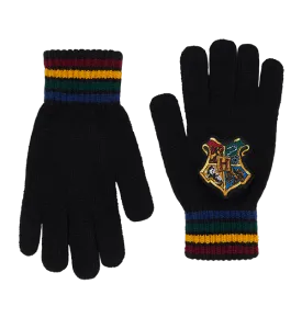 Hogwarts School Crest Knitted Gloves