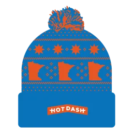 Hot Dash Pom Beanie