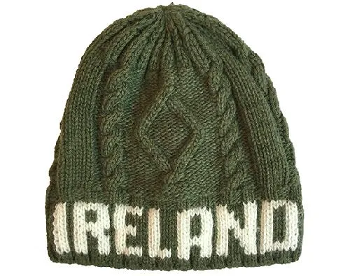 IRELAND TEXT KNITTED