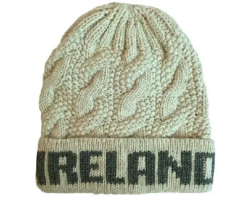 IRELAND TEXT KNITTED