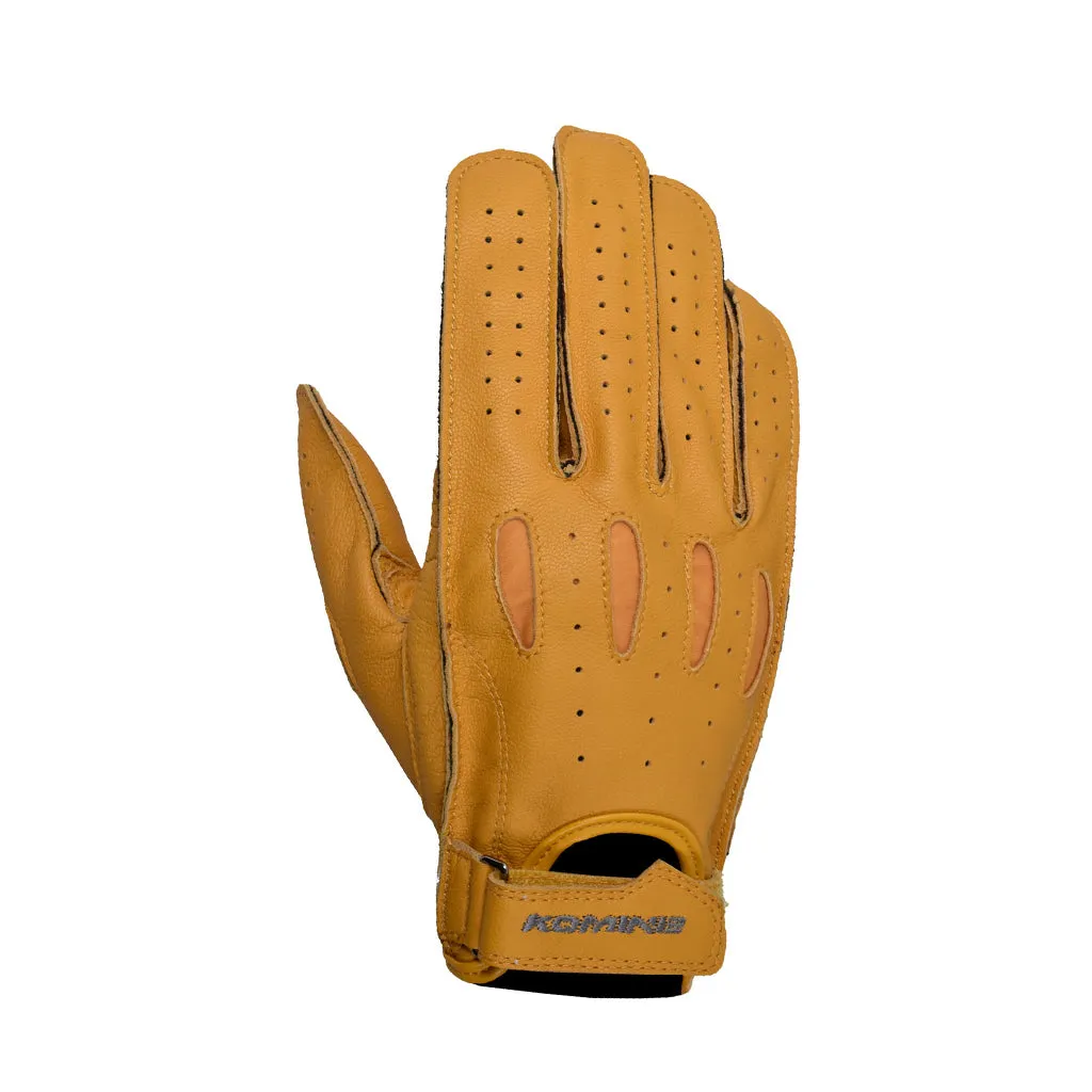 KOMINE GK-161 VINTAGE SHORT LEATHER GLOVES