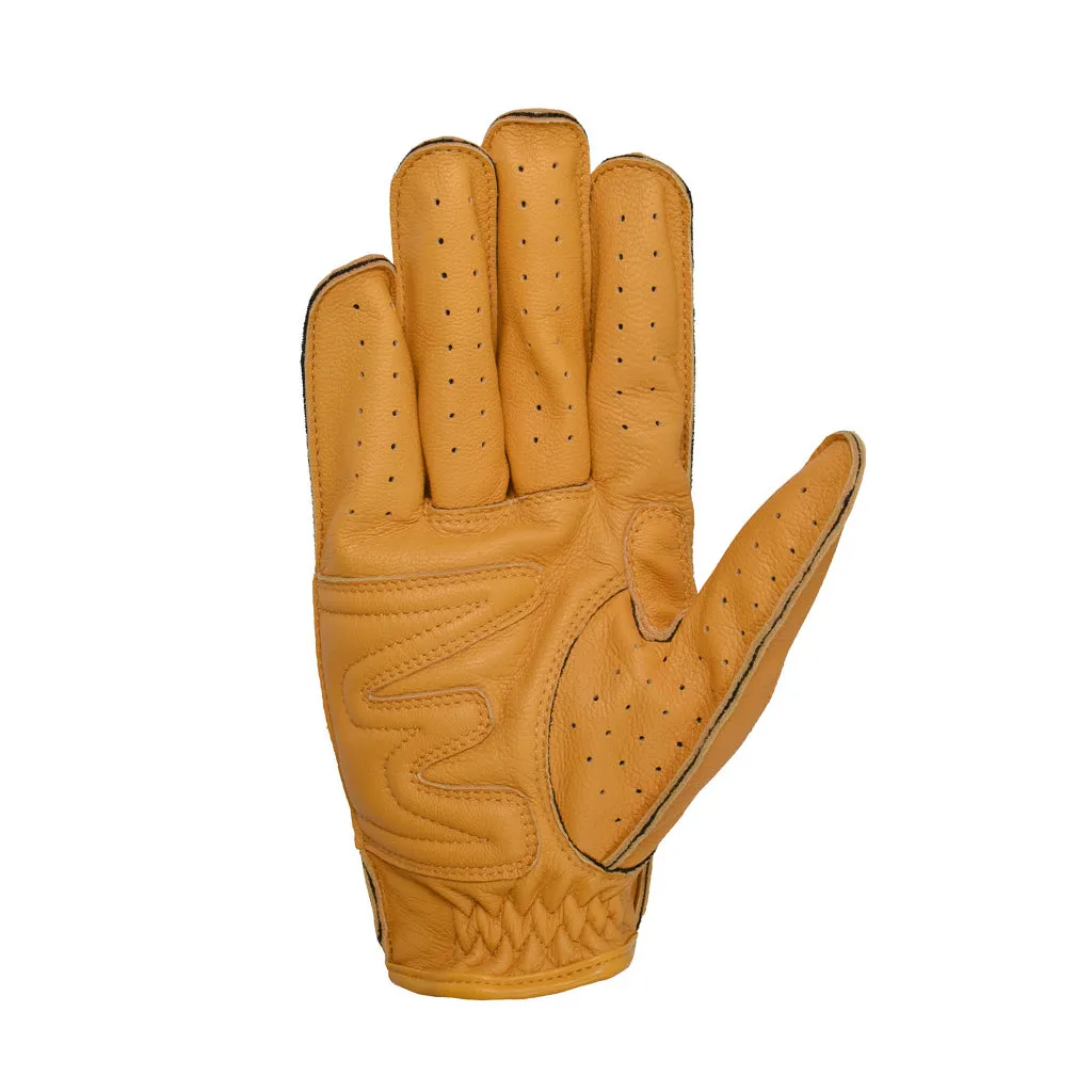 KOMINE GK-161 VINTAGE SHORT LEATHER GLOVES