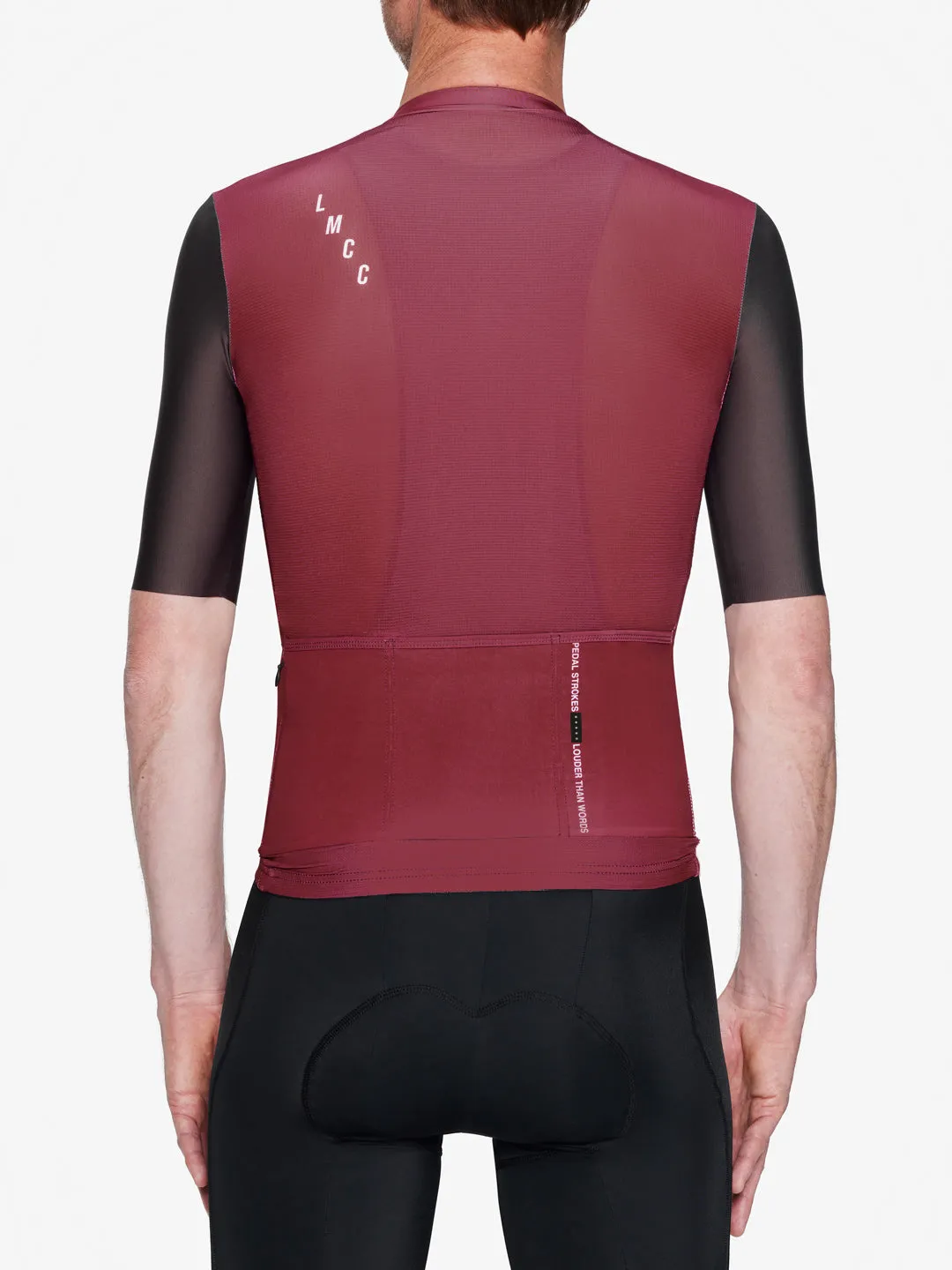 LMCC - Cycling Jersey - Deep Red