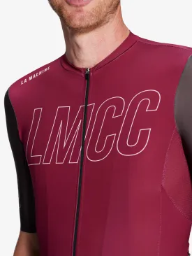 LMCC - Cycling Jersey - Deep Red