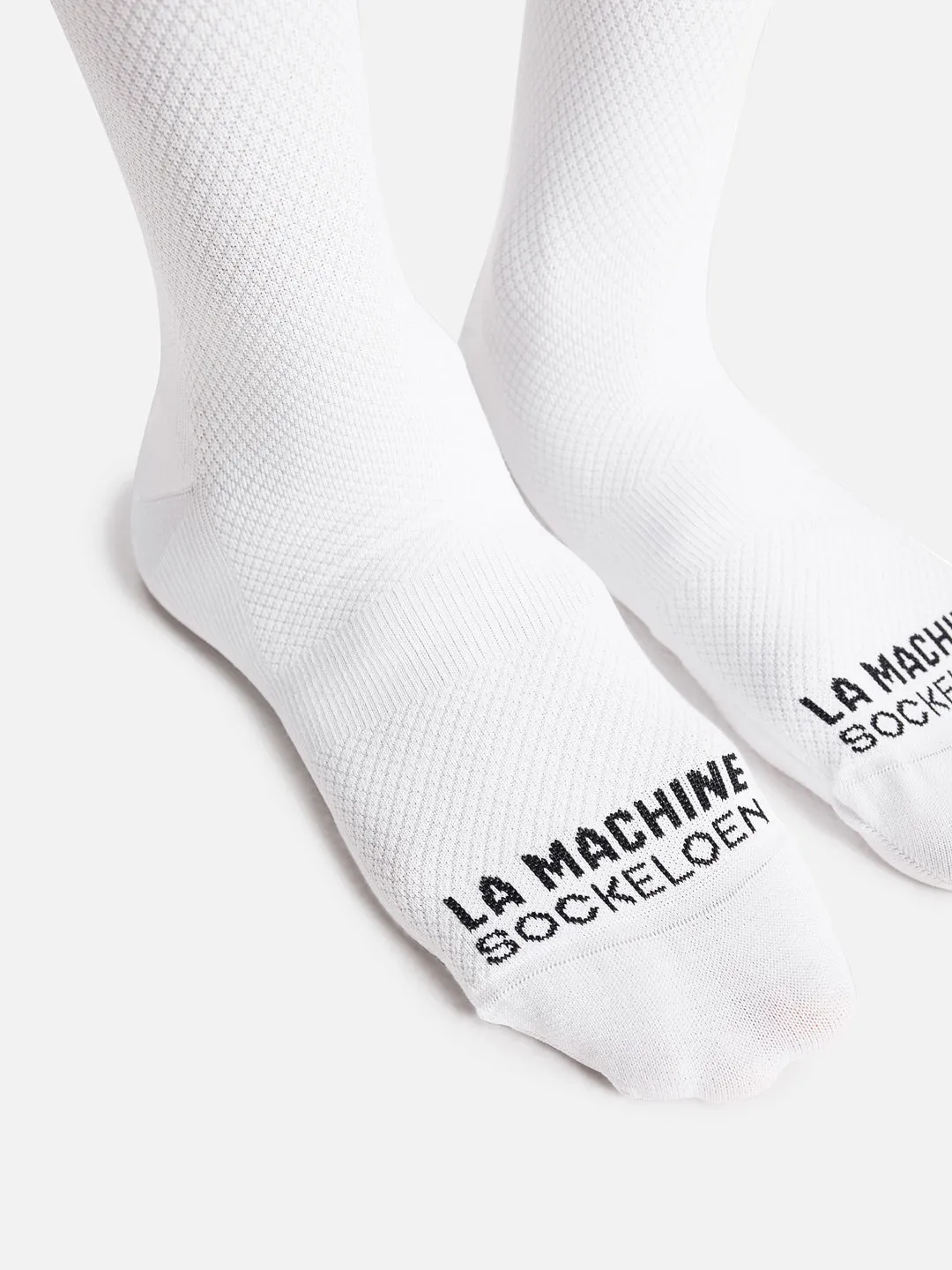 Louder than words - Cycling Socks - White