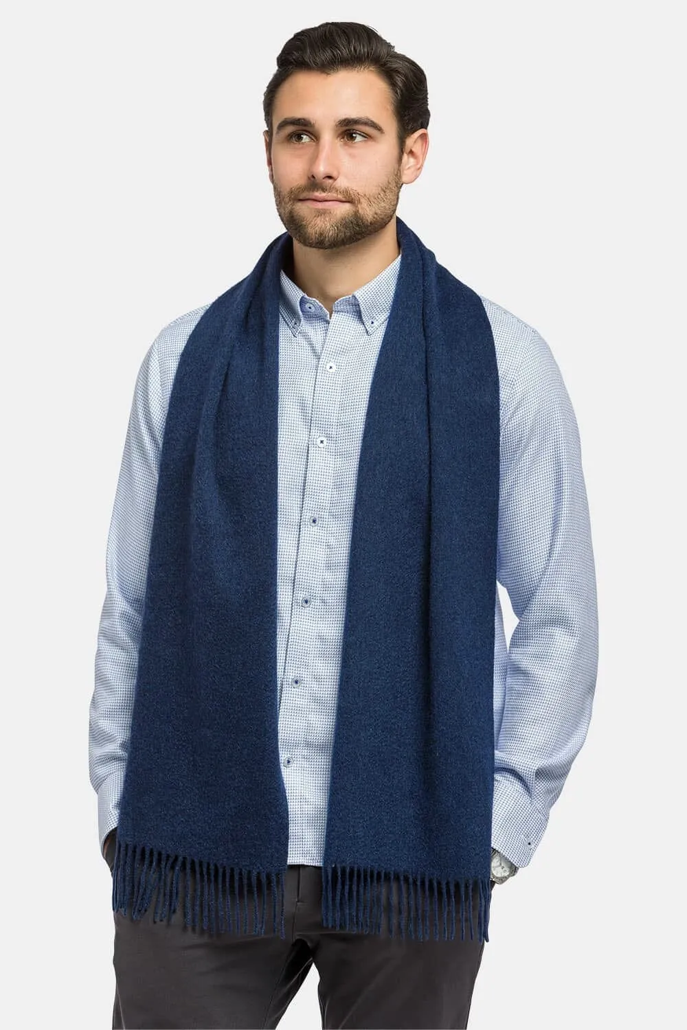 Men's Classic 100% Pure Cashmere Scarf