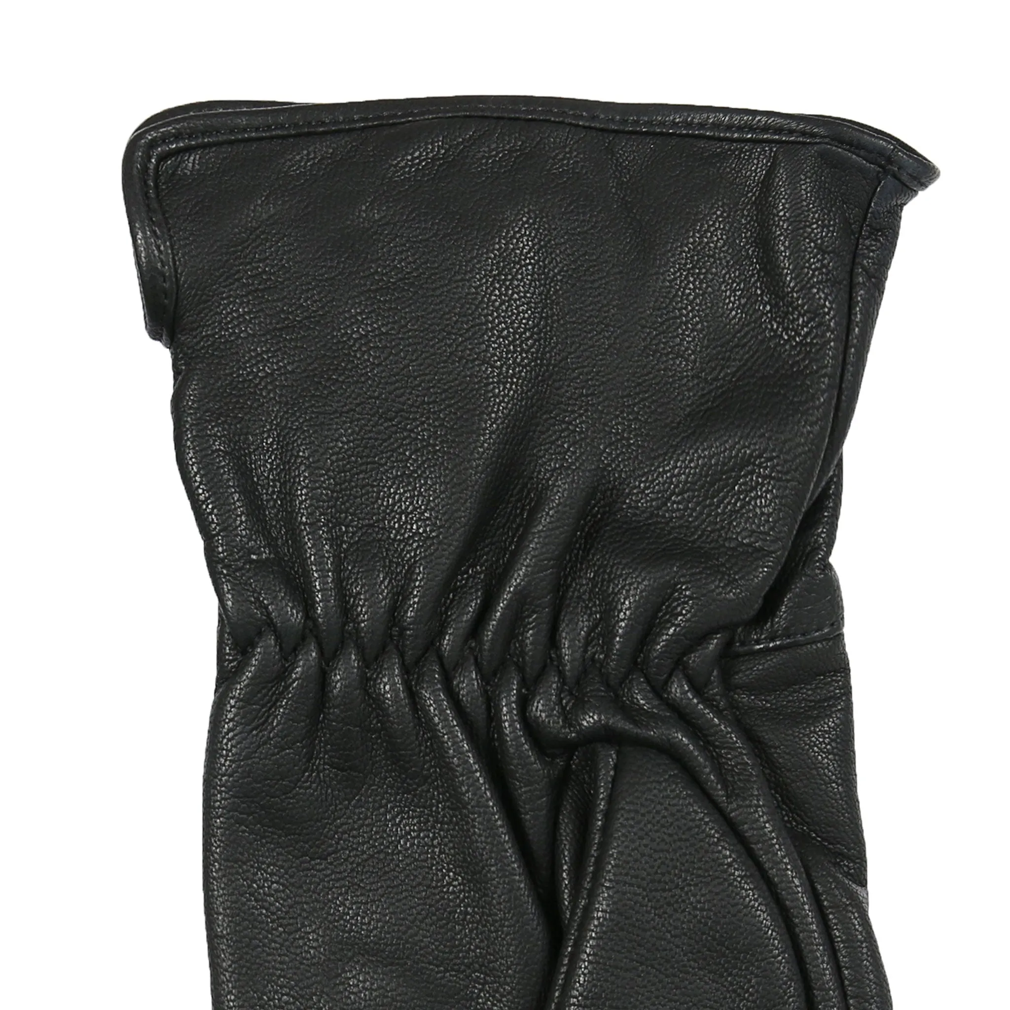 Men's The Suited Racer Touchscreen Water-Resistant Wool-Lined Goatskin Leather Gauntlet Gloves