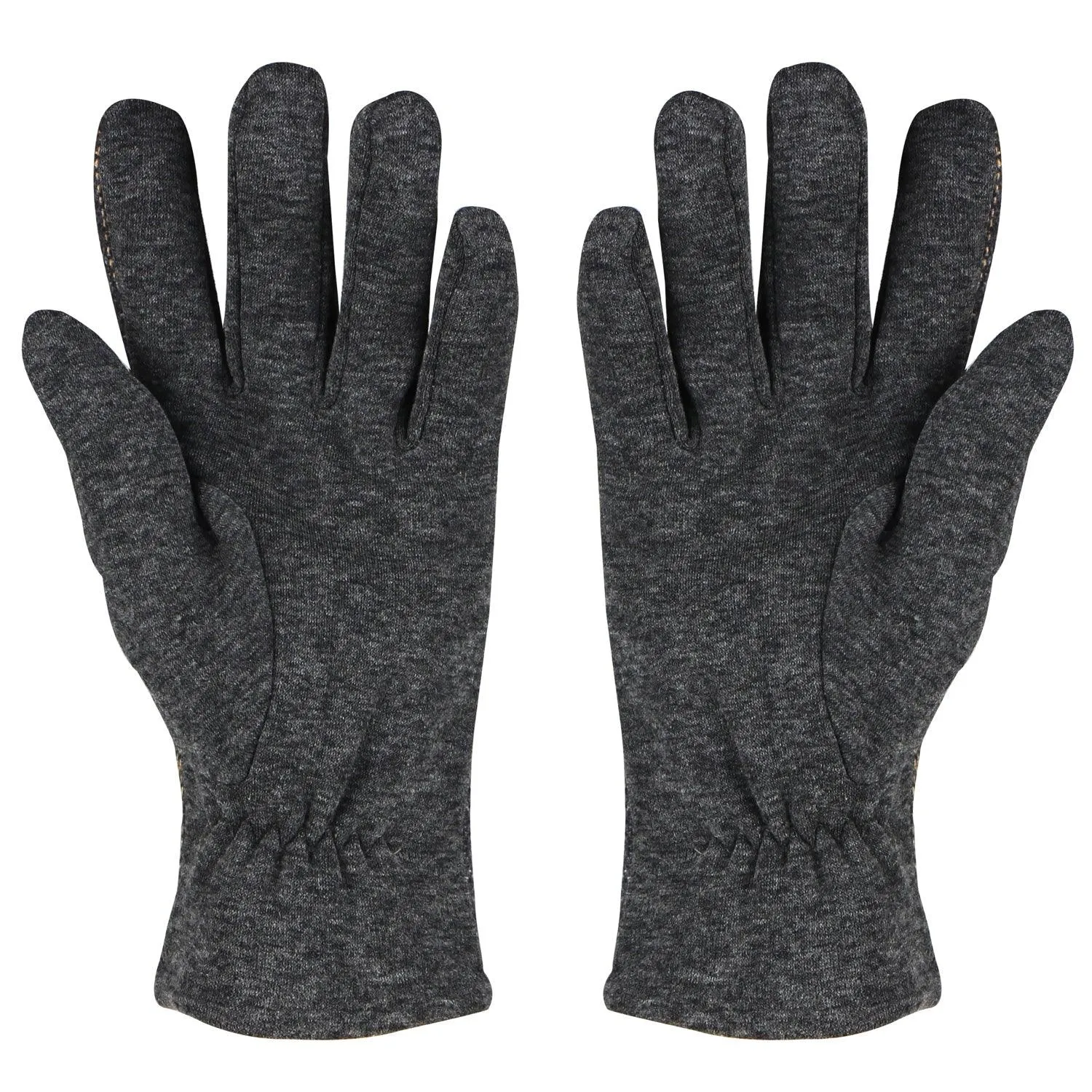 Men's Winter Gloves In Dark Grey