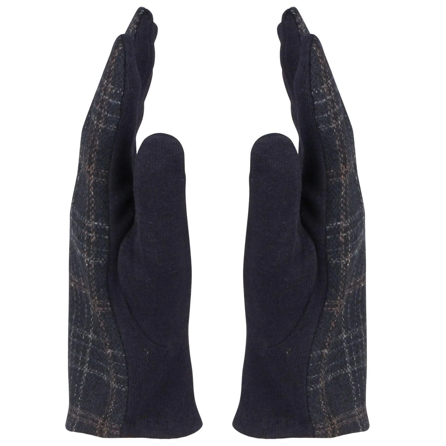 Men's Woolen Gloves In Navy