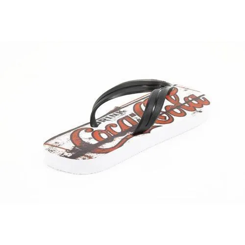 Multicolor 43/44 EUR Coca Cola mens flip flop CCA0127 OLD BLACK