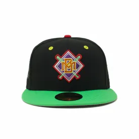 New Era x August "Monsters" Milwaukee Brewers 25th Anniversary 59FIFTY (Black/Green)