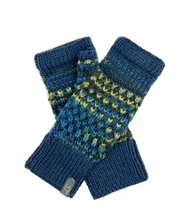 NEW! Kid's Alpaca Gloves - Speckle - Bluefish