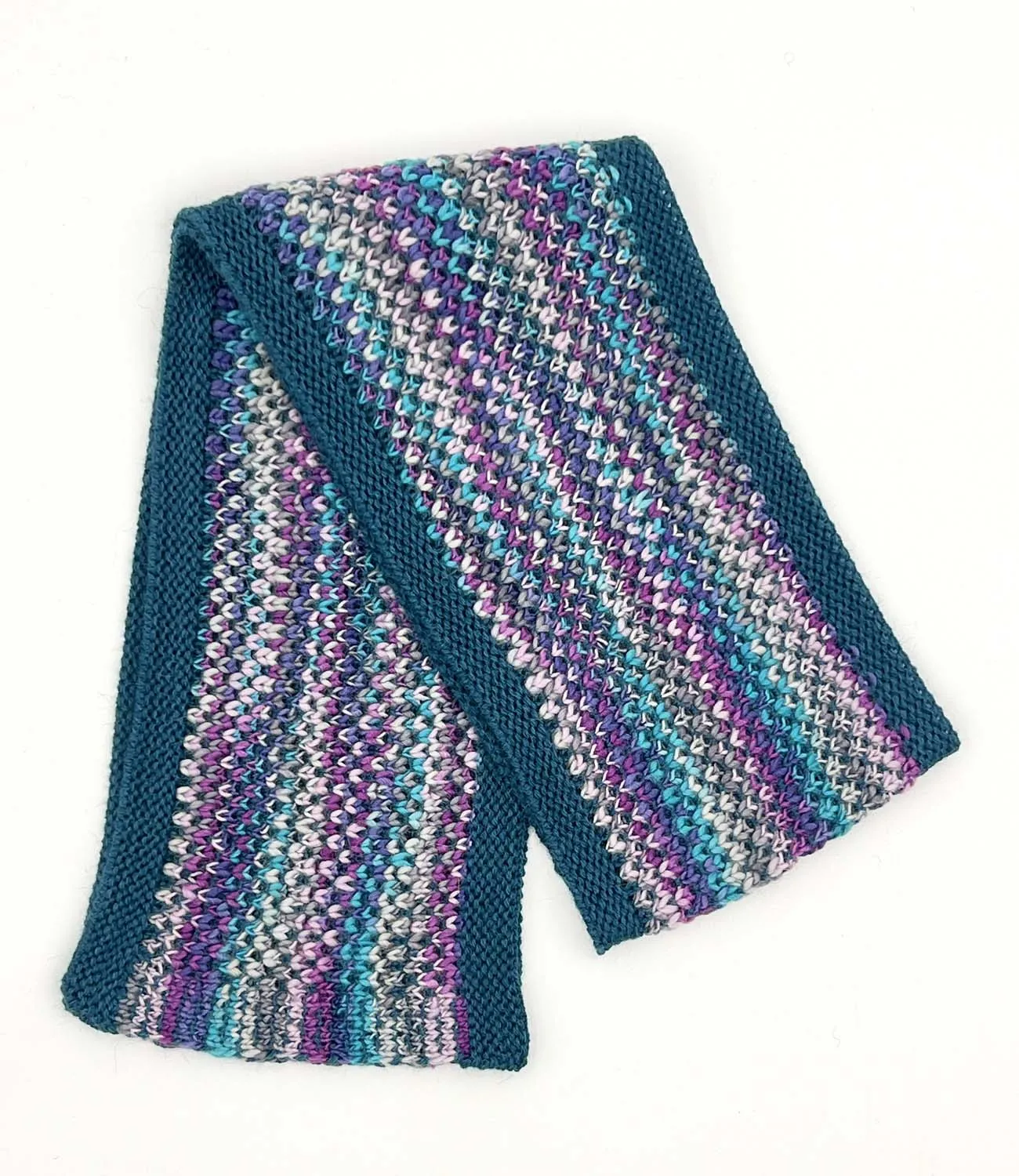 NEW! Kid's Alpaca Scarf - Speckle - Grape Bubble