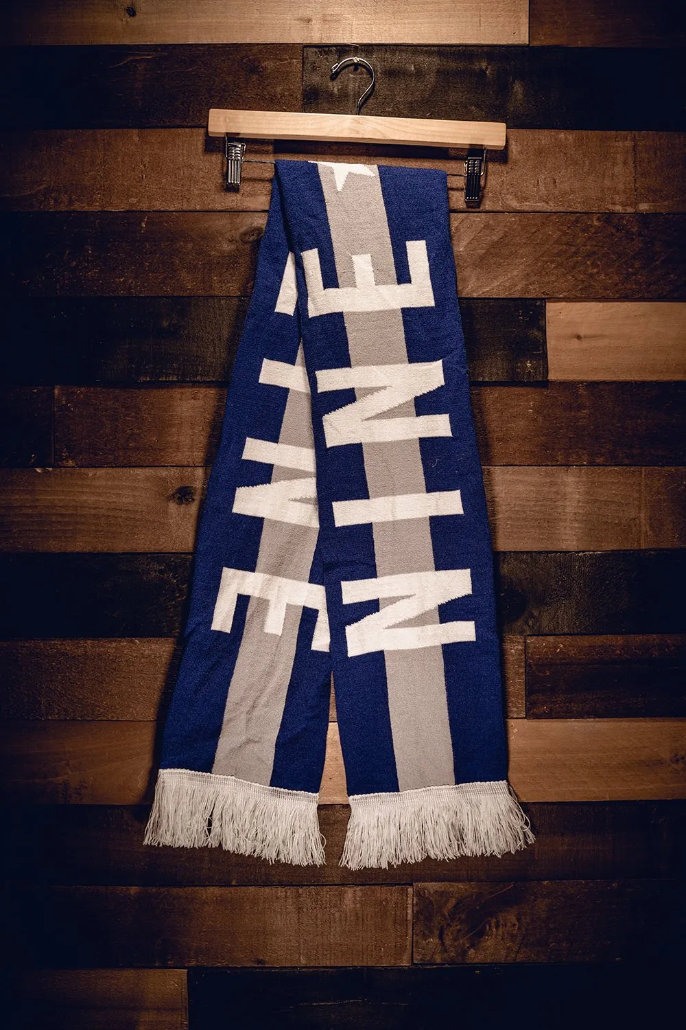 Nine Line Knit Scarf