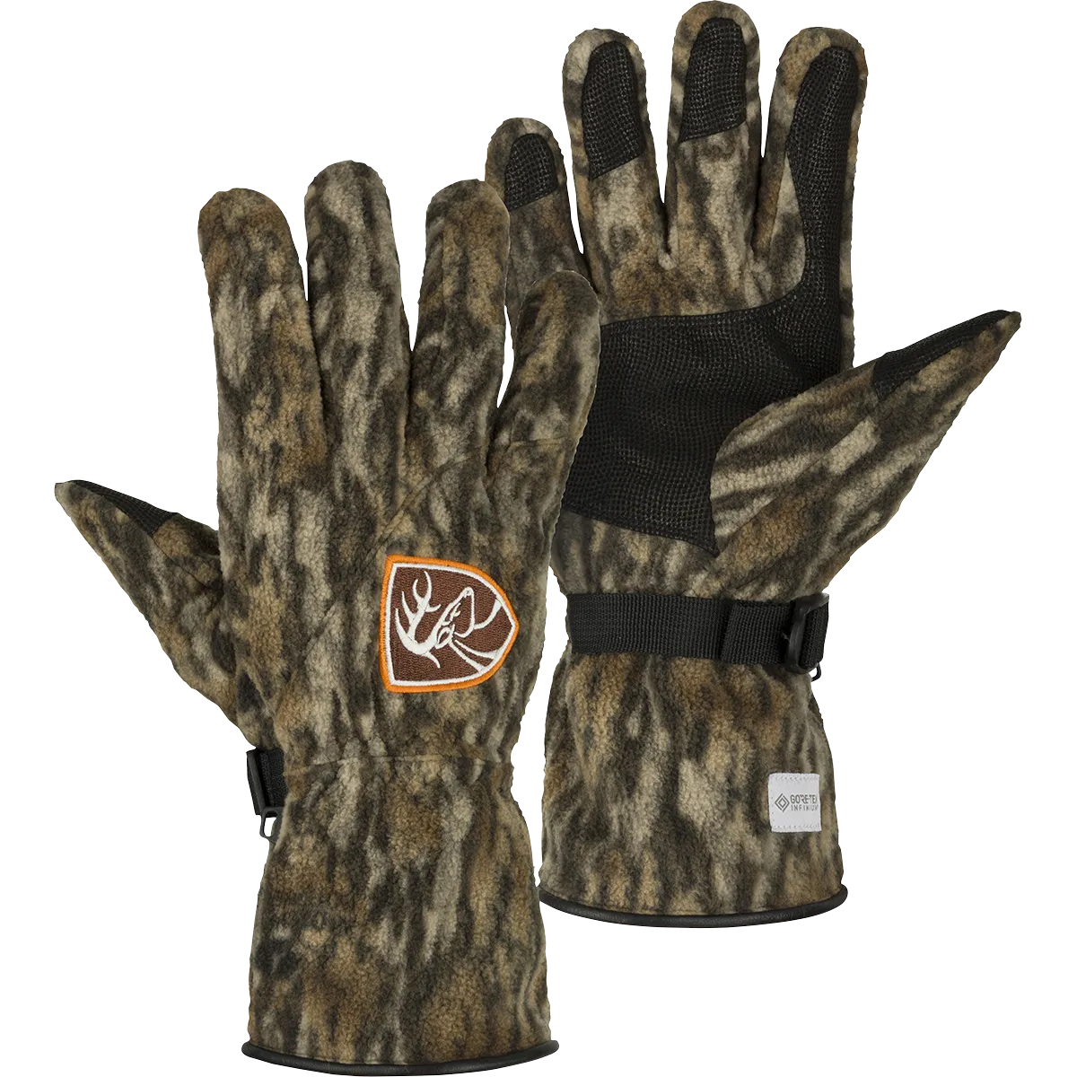 Non-Typical MST Windstopper Fleece Camo Shooter's Gloves