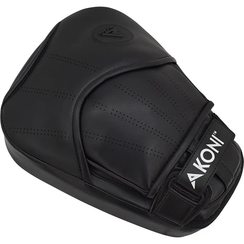 RDX T12 Akoni Black Boxing Gloves & Focus Pads